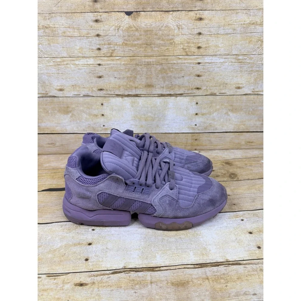 Adidas ZX Torsion Legacy Purple Mens Sneakers EF4347 Low Top Suede Mesh Sz 11.5